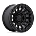 STATUSFÄLGAR D832 CYCLE BLACKOUT 8.5x17 5/120 ET34 CB65.1