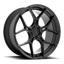 STATUSFÄLGAR ABL-37 MONARCH SATIN BLACK 9x20 5/115 ET15 CB72.6