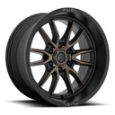 STATUSFÄLGAR D762 CLASH MATTE BLACK DOUBLE DARK TINT 9x18 6/135 ET-12 CB87.1