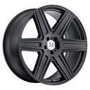 STATUSFÄLGAR ATLAS MATTE BLACK 8x16 6/139.7 ET-10 CB106.1