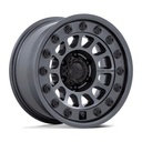 STATUSFÄLGAR BR012 OUTBACK MATTE GUNMETAL 8.5x17 6/139.7 ET-10 CB106.1