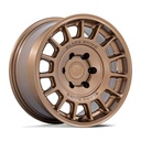 STATUSFÄLGAR BR015 VOLL MATTE BRONZE 8.5x17 5/127 ET0 CB71.5