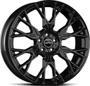 GMP FENDER GLOSSY BLACK 9.5x21 5/112 ET43 CB66.6