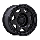 STATUSFÄLGAR BR018 VOYAGER MATTE BLACK 8.5x17 6/135 ET0 CB87.1