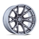 STATUSFÄLGAR FC402 CATALYST PLATINUM W/ CHROME LIP 12x22 6/135 ET-44 CB87.1