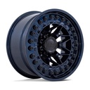 STATUSFÄLGAR ALPHA MIDNIGHT BLUE 9x18 6/135 ET0 CB87.1