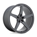 STATUSFÄLGAR AMP MATTE GUNMETAL 10x21 5/120 ET30 CB64.2