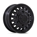 STATUSFÄLGAR BR019 ALISO DUALLY MATTE BLACK 6x16 6/205 ET-130 CB161