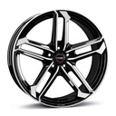 BORBET ATX BLACK POLISHED GLOSSY 9.5x20 5/112 ET45 CB66.6