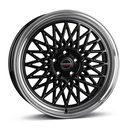BORBET B BLACK RIM POLISHED 8x17 5/114.3 ET35 CB72.6