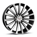 BORBET BLX BLACK POLISHED MATT 9.5x19 5/120 ET35 CB72.6