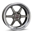BORBET DB8GT GRAPHITE RIM POLISHED 8.5x18 5/114.3 ET20 CB72.6