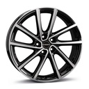 BORBET V BLACK POLISHED GLOSSY 7x19 5/114.3 ET40 CB66.1