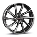 BORBET VTX GRAPHITE POLISHED 8x18 5/112 ET37 CB66.6