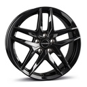 BORBET Z BLACK GLOSSY 7x17 5/112 ET48 CB66.6