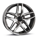 BORBET Z MISTRAL ANTHRACITE GLOSS POL 7.5x18 5/112 ET40 CB66.6