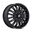 STATUSFÄLGAR D868 ARC DUALLY GLOSS BLACK MILLED 8.25x22 8/200 ET104 CB142