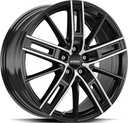 RONAL R67 JET BLACK FRONT CUT 8x18 5/108 ET40 CB76