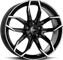 RIAL LUCCA DIAMOND BLACK POL 8x18 5/115 ET45 CB70.2
