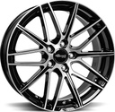 BROCK B34 BLACK FULL POLISH 7.5x17 5/112 ET45 CB66.6