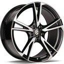 STATUSFÄLGAR ADVANCED BLACK FRONT POLISHED 8x18 5/112 ET40 CB66.5