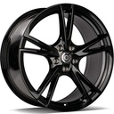 STATUSFÄLGAR ADVANCED BLACK GLOSSY 8x18 5/112 ET40 CB66.5