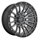 STATUSFÄLGAR FC680 MATTE GUN METAL BLACK BEAD RING 9x20 5/127 ET20 CB71.5