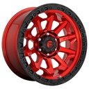 STATUSFÄLGAR FC695 CANDY RED BLACK BEAD RING 9x20 8/165.1 ET1 CB125.2
