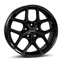 BORBET Y BLACK GLOSSY 7x17 5/114.3 ET35 CB72.6