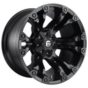 STATUSFÄLGAR FC560 MATTE BLACK 12x20 6/135-139.7 ET-44 CB106.1