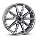 BORBET LX18 GREY GLOSSY 8x18 5/112 ET48 CB66.6