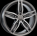 ROMAC VENOM GREY / POLISHED FACE 8x18 5/112 ET45 CB73.1