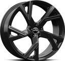 GMP ANGEL GLOSSY BLACK 8x19 5/112 ET45 CB66.6