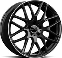 GMP BERGHEM BLACK DIAMOND LIP 8x19 5/112 ET35 CB66.6