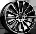 GMP STELLAR BLACK DIAMOND 8.5x19 5/112 ET35 CB66.6
