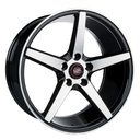 BARZETTA CAPITANO BLACK POLISHED 8.5x19 5/120 ET35 CB72.6