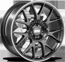 BBS CH-R SATIN BLACK 8.5x19 5/130 ET51 CB71.6
