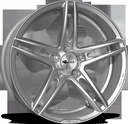 BROCK B33 CRYSTAL SILV 8x17 5/120 ET45 CB72.6