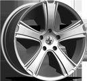 SPATH SP36 H CHROME SILVER 7.5x17 5/130 ET60 CB78.1