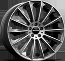 GMP STELLAR ANTHRACITE DIAM 9.5x19 5/112 ET35 CB66.6