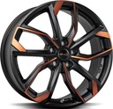 BROCK RC34 BLACK ORANGE MATT 8x19 5/112 ET40 CB57.1