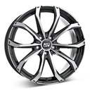 MSW 48 BLK/POL 9.5x21 5/130 ET46 CB71.5