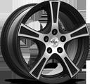SPATH SP01 TRAILER BLACK MATT POL 5.5x14 5/112 ET30 CB66.6
