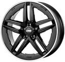 CMS C29-AERO DIAMOND RIM BLACK 7.5x18 5/112 ET40 CB66.6