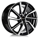 AVUS AC-518 Black Polished 6,5x16 5/112 ET46 CB57,