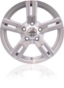 INTER ACTION KARGIN SILVER 6.5x16 5/118 ET45 CB71.1