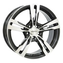 MONACO WHEELS GP4 GLOSS BLACK POLISHED 8.5x19 5/108 ET45 CB63.4