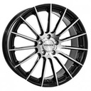 MONACO WHEELS FORMULA GLOSS BLACK POLISHED 8.5x19 5/112 ET45 CB66.5