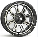 DIESEL SAHARA GLOSS BLACK POLISHED 9x17 6/139.7 ET25 CB110.1