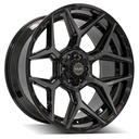 4PLAY GEN3 4P06 BLACK BRUSHED 10x22 6/139.7 ET-18 CB106